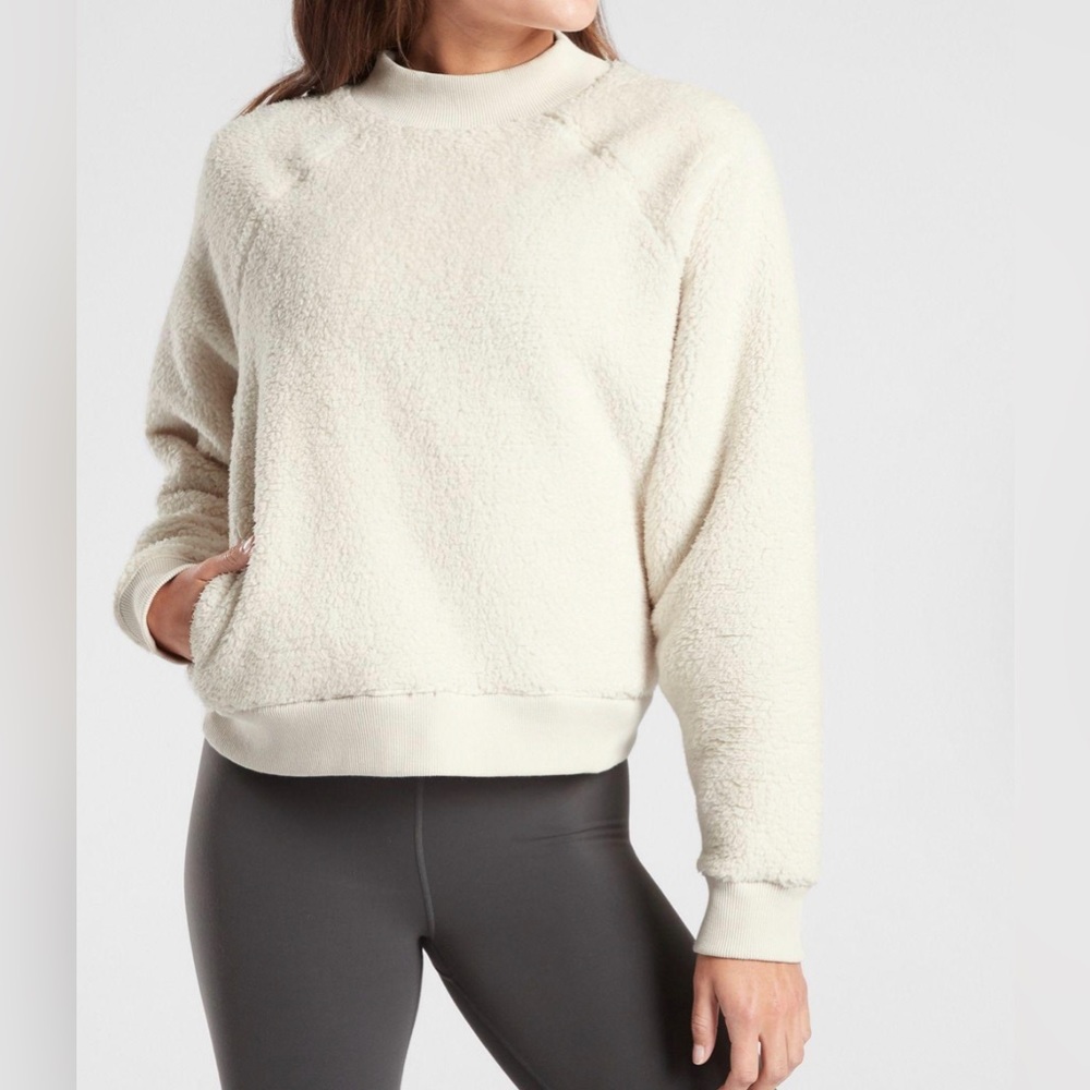 Athleta Asana Sherpa Sweatshirt